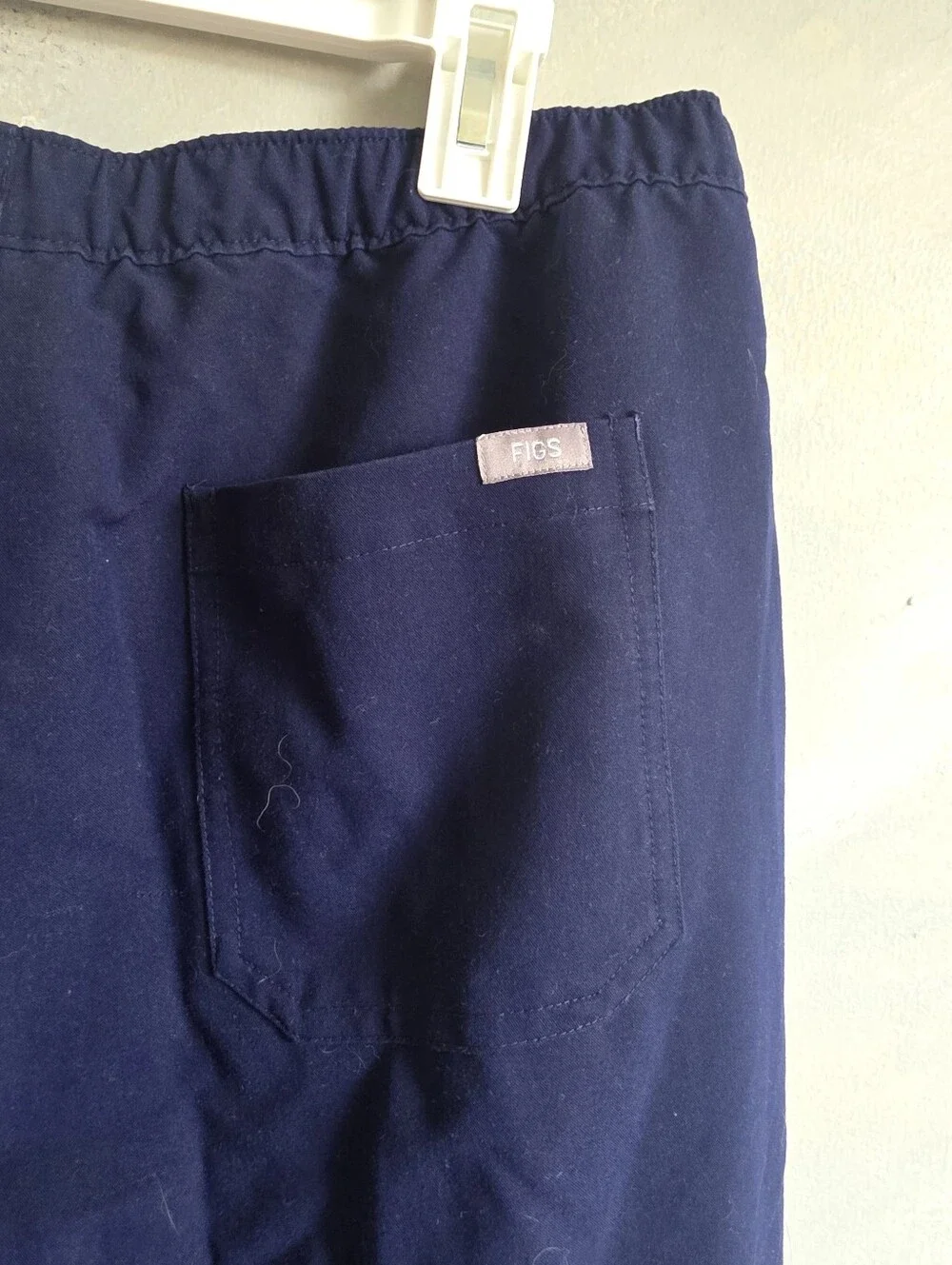 FIGS Technical Collection Stretch Navy Deep Blue Scrub Pants Men M